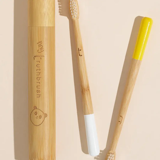 Tandbørste bambus - Tiny - 2 varianter