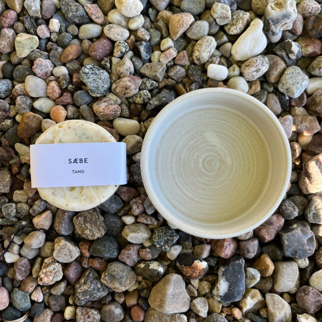 High -edge soap bowl light