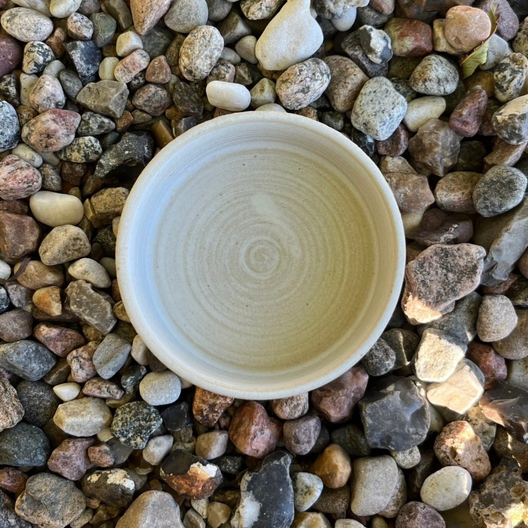 High -edge soap bowl light