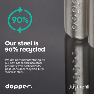 Dopper Steel Genanvendelig Vandflaske 800 ml