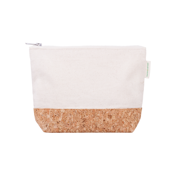 Toilettaske i kork og bomuld