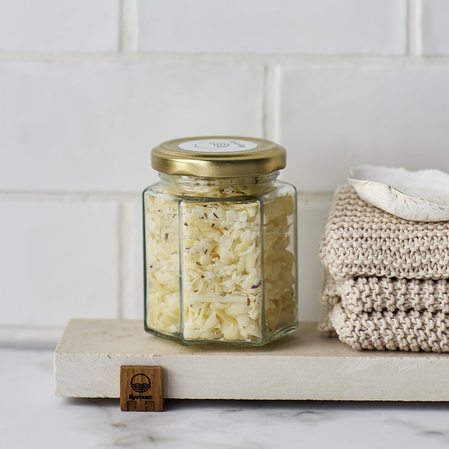 Fodbad - Luksus sæbespåner med Hyben