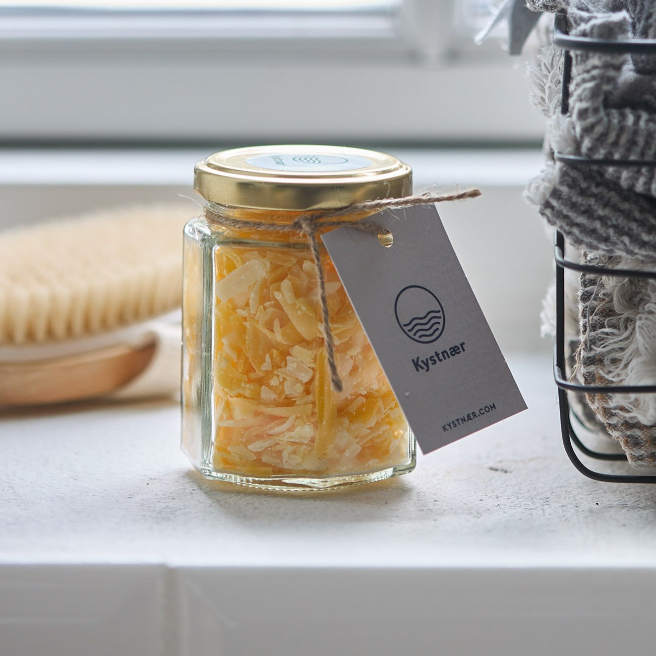 Fodbad - Luksus sæbespåner med Havtorn