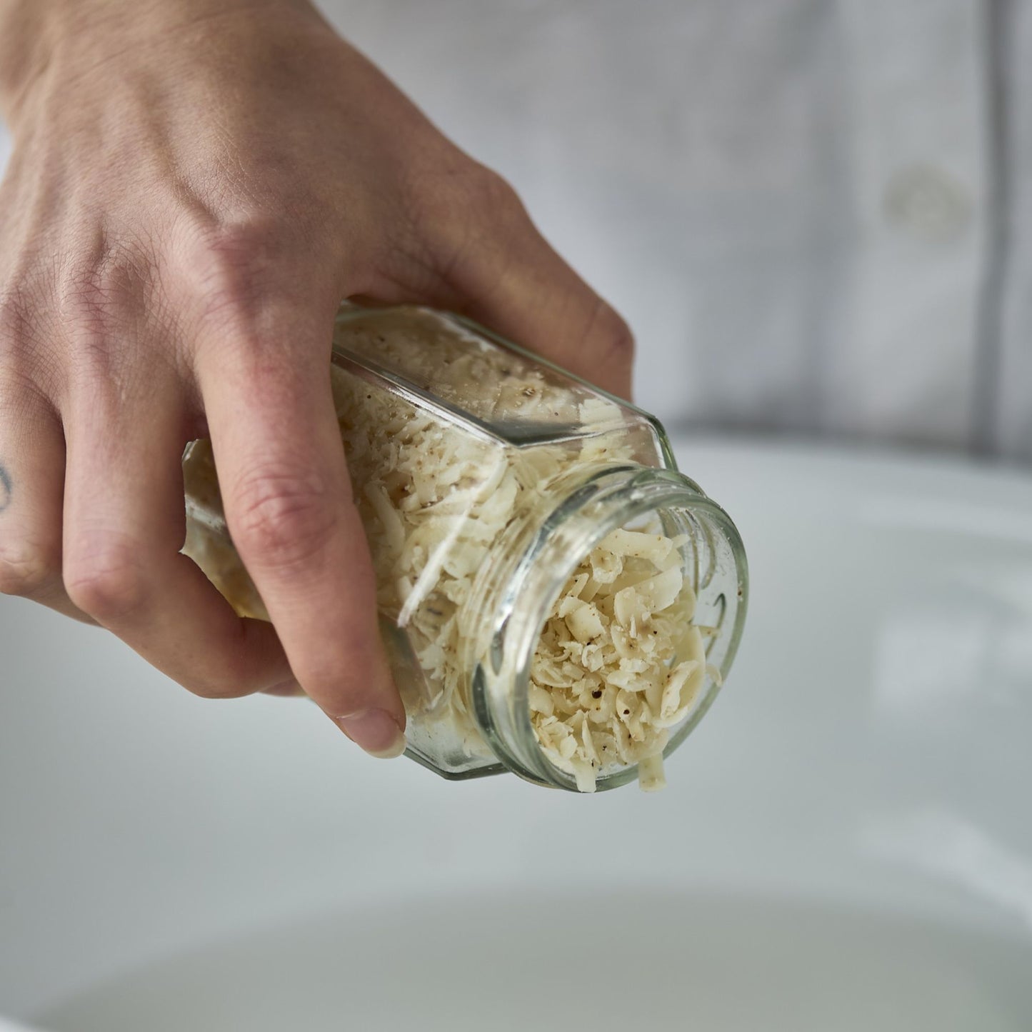 Fodbad - Luksus sæbespåner med Tang