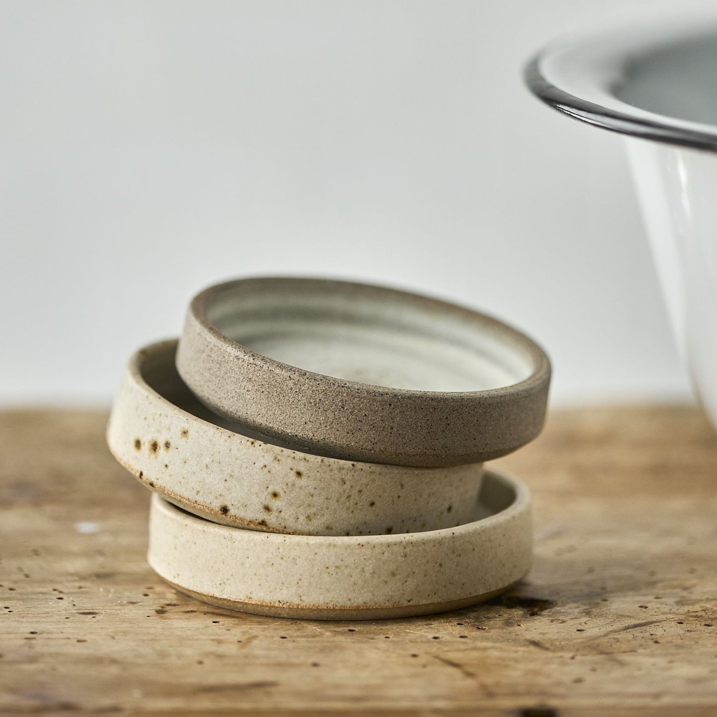 Keramik sæbeskål – Lava ler