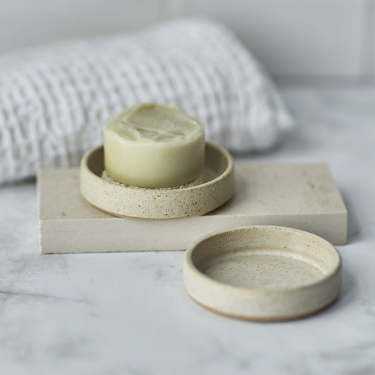 Keramik sæbeskål – Lys