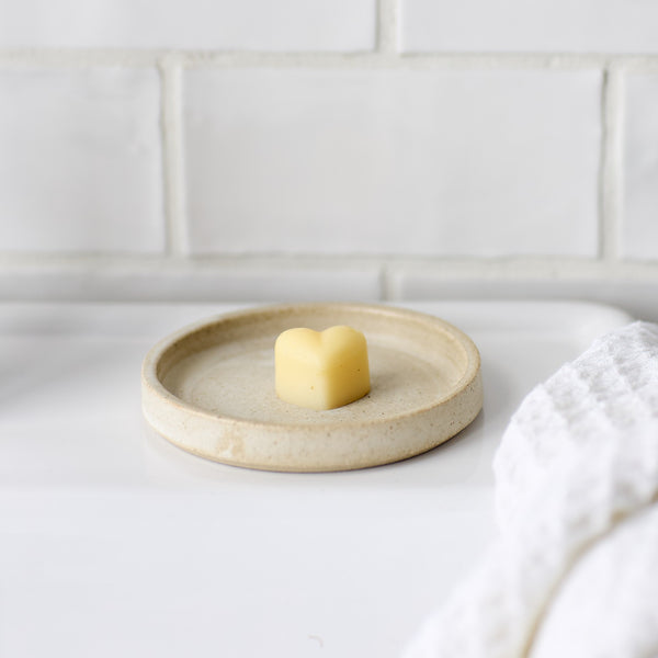 Keramik sæbeskål – Lys