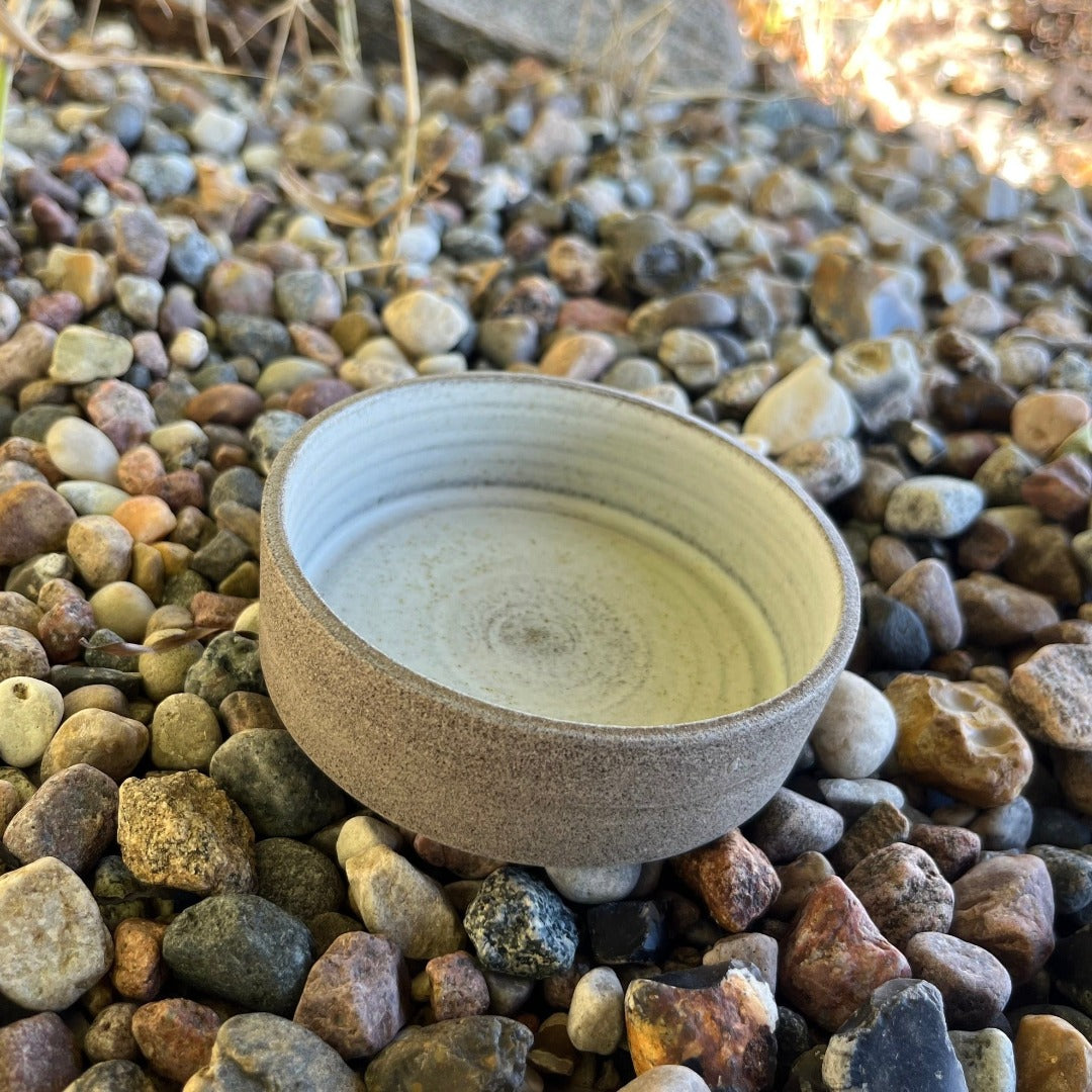 High -edge soap bowl dark