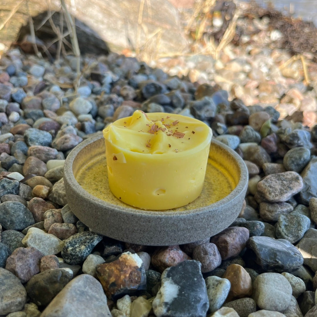Classic soap bowl yellow